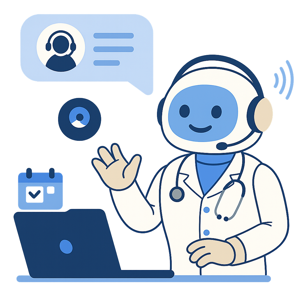 AI Healthcare Illustration